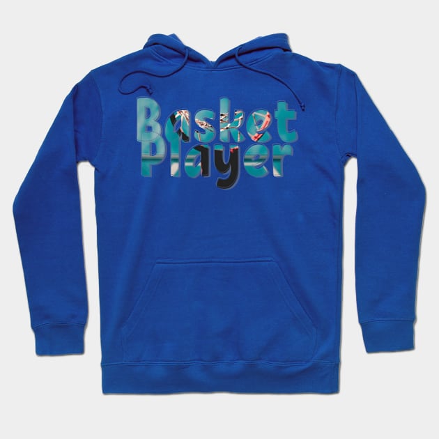 Basket Player Hoodie by afternoontees